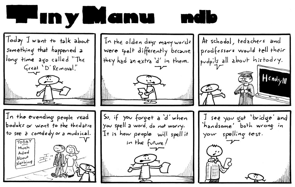 old fashioned spelling small