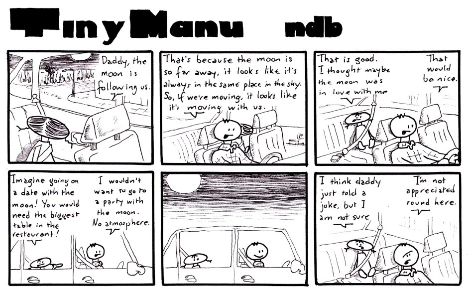 the moon that chases the manu copy